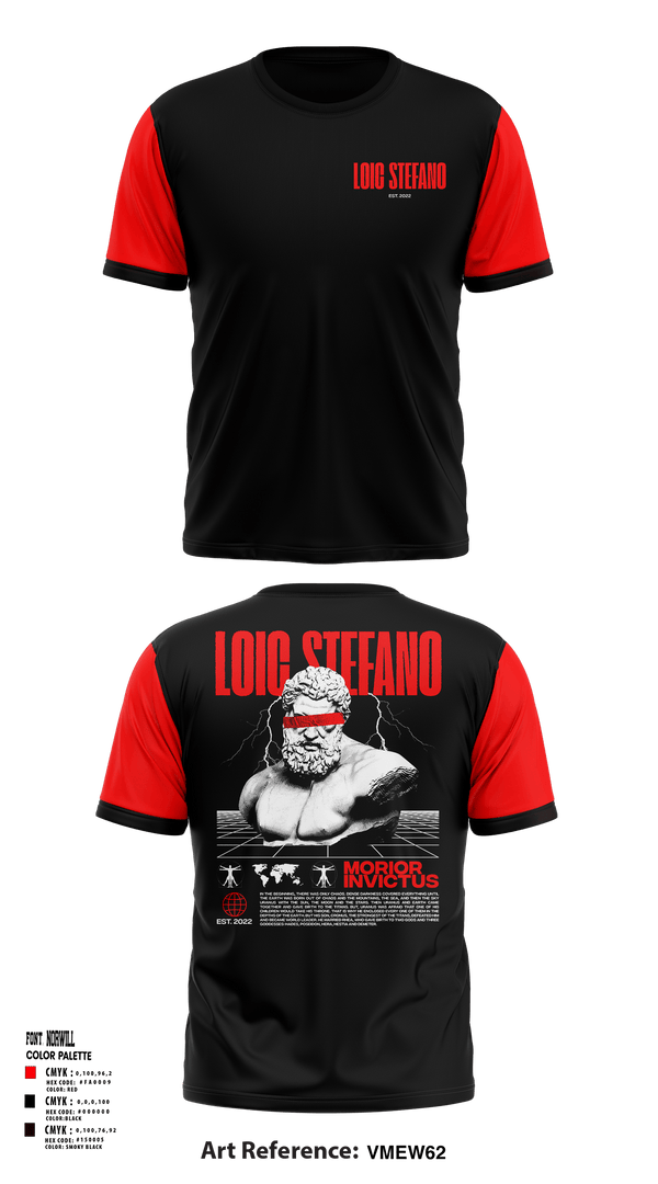 Short Sleeve Performance Shirt, Loic StefanoLoic Stefano, , Teamtime, Team time, sublimation, custom sports apparel, team uniforms, spirit wear, spiritwear, sports uniforms, custom shirts, team store, custom team store, fundraiser sports, apparel fundraiser