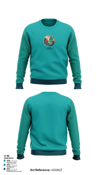 Crew Neck Sweatshirt, Family’s Landscaping, , Teamtime, Team time, sublimation, custom sports apparel, team uniforms, spirit wear, spiritwear, sports uniforms, custom shirts, team store, custom team store, fundraiser sports, apparel fundraiser