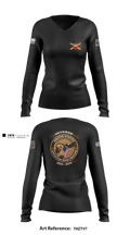 Spartan 1-9 8971871 Women's Long Sleeve V-neck Shirt - 1