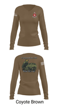 1st plt 1-14th 60300100 Women's Long Sleeve V-neck Shirt - 38
