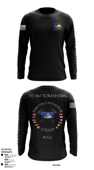Long Sleeve Performance Shirt, 1889th RSG, Army, Teamtime, Team time, sublimation, custom sports apparel, team uniforms, spirit wear, spiritwear, sports uniforms, custom shirts, team store, custom team store, fundraiser sports, apparel fundraiser