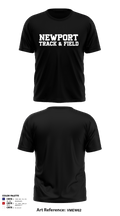 Newport High School Track & Field 49757231 Short Sleeve Performance Shirt - 4