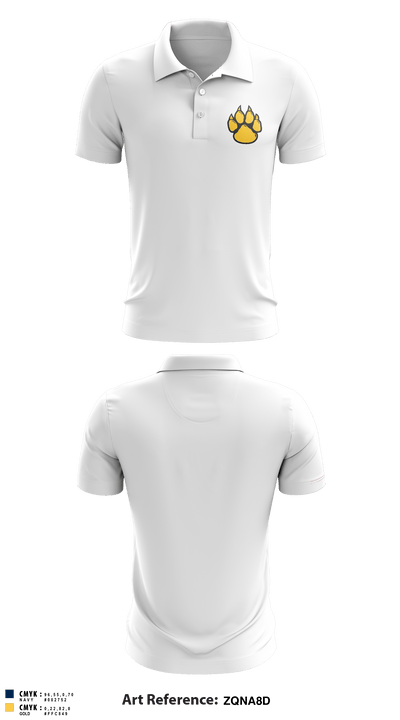 Waldo Pafford Elementary 79350355 Short Sleeve Performance Polo - 18