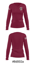 Dougherty Comprehensive High School Basketball 26156700 Women's Long Sleeve V-neck Shirt - 20