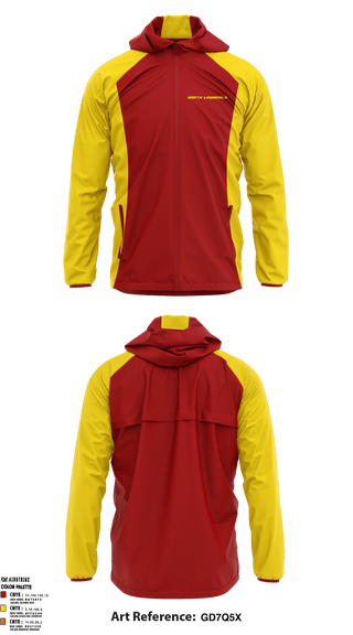 Windbreaker, North Lawndale College Prep, Spirit Store, Teamtime, Team time, sublimation, custom sports apparel, team uniforms, spirit wear, spiritwear, sports uniforms, custom shirts, team store, custom team store, fundraiser sports, apparel fundraiser