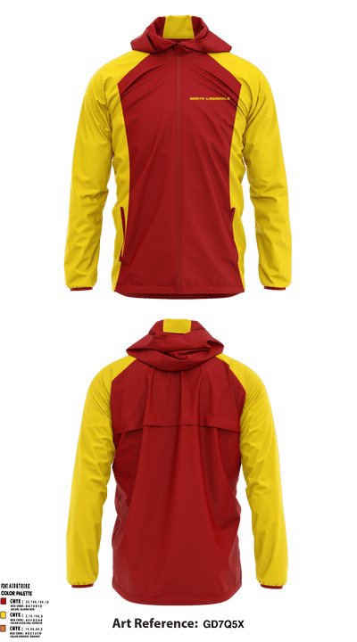 North Lawndale College Prep 87998893 Windbreaker - 1
