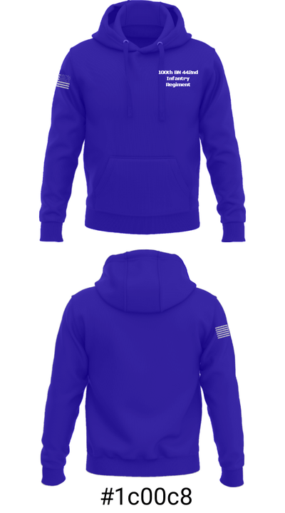 100th BN 442nd Infantry Regiment 86811779 Hoodie - 42