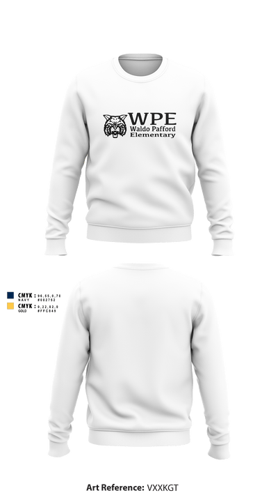 Waldo Pafford Elementary 79350355 Crew Neck Sweatshirt - 8