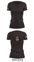 1/503 Snipers 39758046 Women's Short Sleeve V-neck Shirt - 19