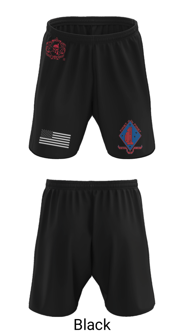 Athletic Shorts With Pockets, , Marines, Teamtime, Team time, sublimation, custom sports apparel, team uniforms, spirit wear, spiritwear, sports uniforms, custom shirts, team store, custom team store, fundraiser sports, apparel fundraiser