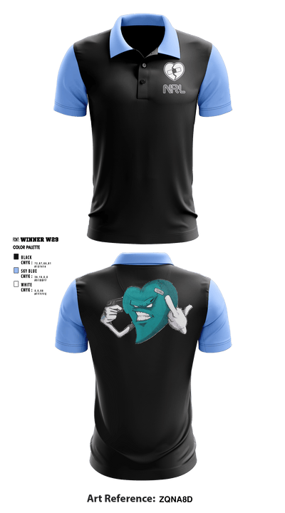 NRL 68030017 Short Sleeve Performance Polo - 1