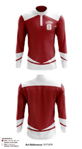 Orange Lutheran High School Ice Hockey 479023947 Quarter Zip Jacket - 1