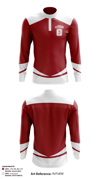 Quarter Zip Jacket, Orange Lutheran High School Ice Hockey, Ice Hockey, Teamtime, Team time, sublimation, custom sports apparel, team uniforms, spirit wear, spiritwear, sports uniforms, custom shirts, team store, custom team store, fundraiser sports, apparel fundraiser