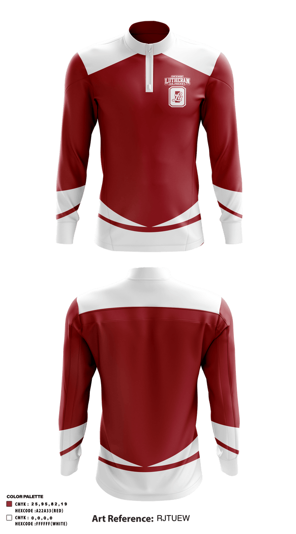 Quarter Zip Jacket, Orange Lutheran High School Ice Hockey, Ice Hockey, Teamtime, Team time, sublimation, custom sports apparel, team uniforms, spirit wear, spiritwear, sports uniforms, custom shirts, team store, custom team store, fundraiser sports, apparel fundraiser