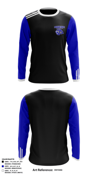 Long Sleeve Performance Shirt, Graham Park Middle School Wrestling, Wrestling, Teamtime, Team time, sublimation, custom sports apparel, team uniforms, spirit wear, spiritwear, sports uniforms, custom shirts, team store, custom team store, fundraiser sports, apparel fundraiser