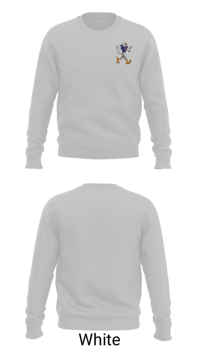 John F Kennedy High School Basketball 19471458 Crew Neck Sweatshirt - 2