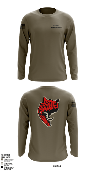 Long Sleeve Performance Shirt, , Army, Teamtime, Team time, sublimation, custom sports apparel, team uniforms, spirit wear, spiritwear, sports uniforms, custom shirts, team store, custom team store, fundraiser sports, apparel fundraiser