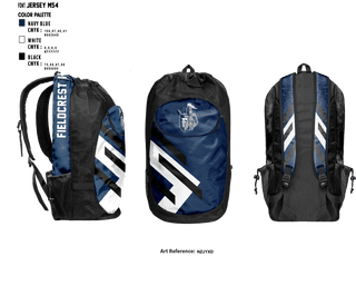 Gear Bag, Fieldcrest High School, Spirit Store, Teamtime, Team time, sublimation, custom sports apparel, team uniforms, spirit wear, spiritwear, sports uniforms, custom shirts, team store, custom team store, fundraiser sports, apparel fundraiser