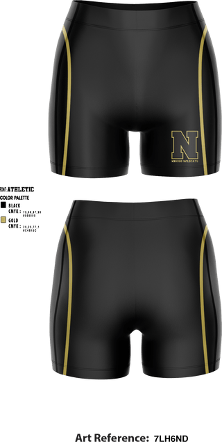 Women's Compression Shorts, Neosho High School Wrestling, , Teamtime, Team time, sublimation, custom sports apparel, team uniforms, spirit wear, spiritwear, sports uniforms, custom shirts, team store, custom team store, fundraiser sports, apparel fundraiser