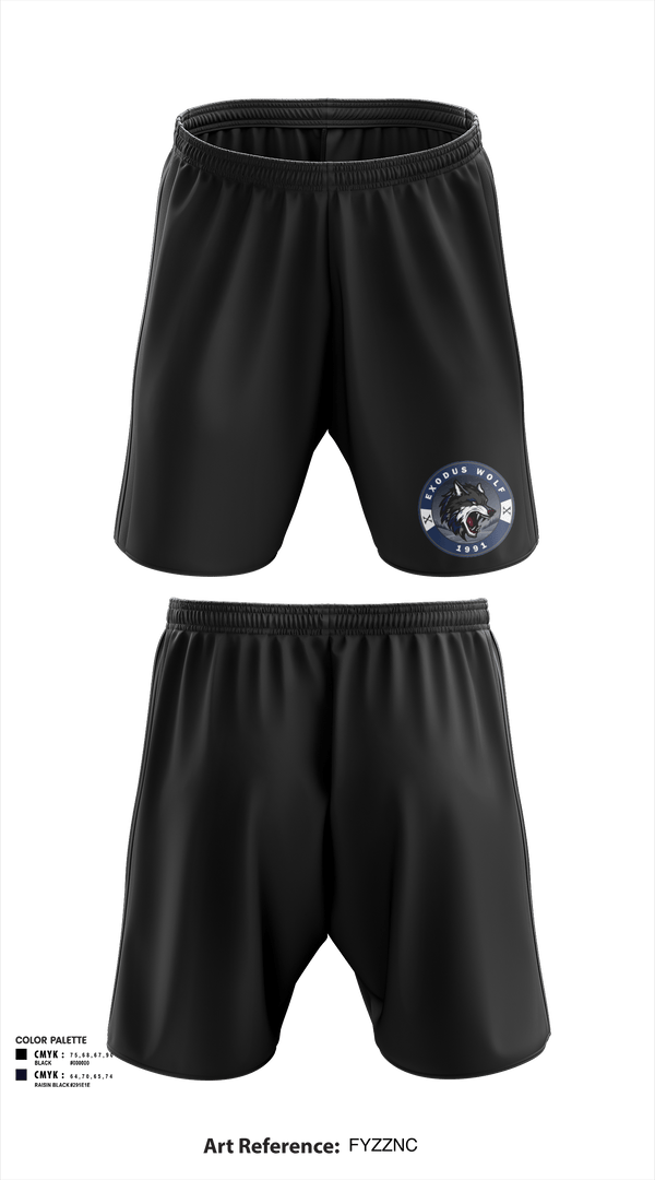 Athletic Shorts With Pockets, Exodus_wolf1991, , Teamtime, Team time, sublimation, custom sports apparel, team uniforms, spirit wear, spiritwear, sports uniforms, custom shirts, team store, custom team store, fundraiser sports, apparel fundraiser