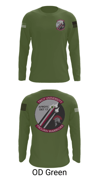 Detachment 017 95318088 Long Sleeve Performance Shirt - 16