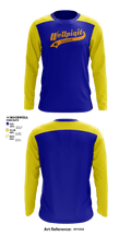 Wellpinit High School 29870162 Long Sleeve Performance Shirt - 1
