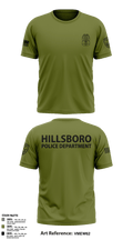Hillsboro Police Department 31441057 Short Sleeve Performance Shirt - 9