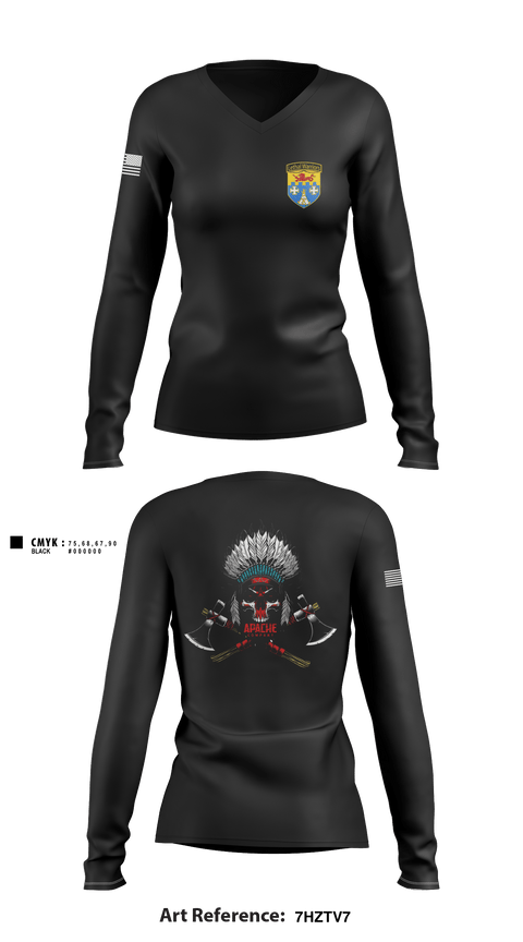 Women's Long Sleeve Vneck Shirt, 2-12 IN, , Teamtime, Team time, sublimation, custom sports apparel, team uniforms, spirit wear, spiritwear, sports uniforms, custom shirts, team store, custom team store, fundraiser sports, apparel fundraiser