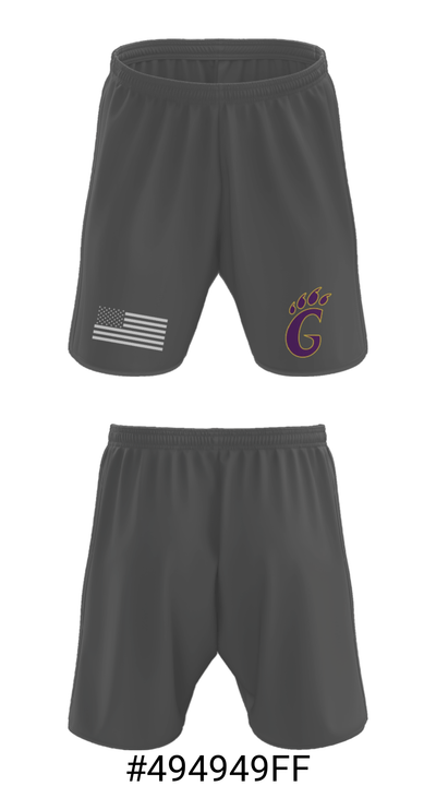 Godley High School Cross Country 36578577 Athletic Shorts With Pockets - 21