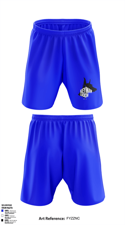 Keyman Locksmith 67638784 Athletic Shorts With Pockets - 1