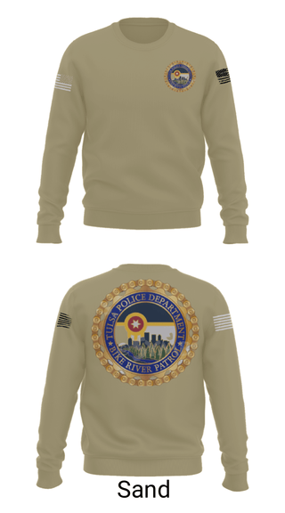 Crew Neck Sweatshirt, , Police, Teamtime, Team time, sublimation, custom sports apparel, team uniforms, spirit wear, spiritwear, sports uniforms, custom shirts, team store, custom team store, fundraiser sports, apparel fundraiser