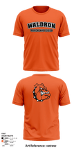 Waldron High School Track 38428946 Short Sleeve Performance Shirt - 2