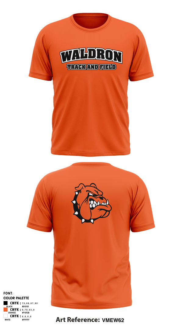 Short Sleeve Performance Shirt, Waldron High School Track, Track & Field, Teamtime, Team time, sublimation, custom sports apparel, team uniforms, spirit wear, spiritwear, sports uniforms, custom shirts, team store, custom team store, fundraiser sports, apparel fundraiser