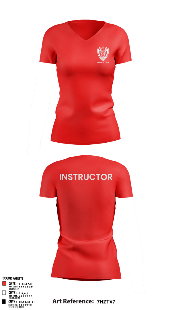 Women's Short Sleeve Vneck Shirt, Richmond Police, Police, Teamtime, Team time, sublimation, custom sports apparel, team uniforms, spirit wear, spiritwear, sports uniforms, custom shirts, team store, custom team store, fundraiser sports, apparel fundraiser