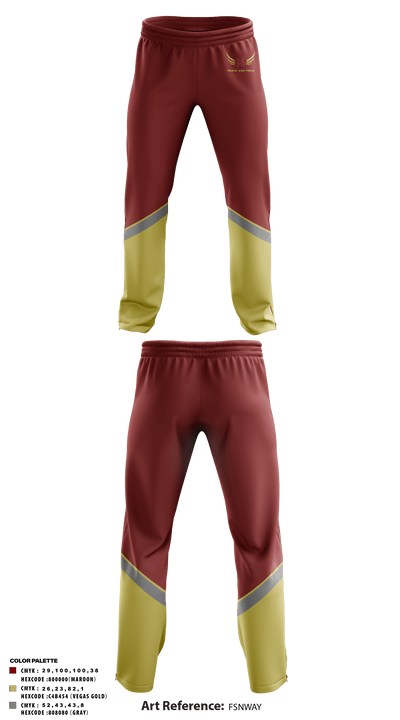 Ninety Six High School 15627146 Sweatpants - 1