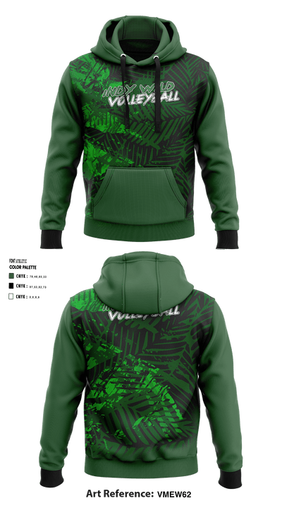 North Central Panthers Volleyball 62579612 Hoodie - 5