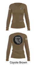 Corrections 26294132 Women's Long Sleeve V-neck Shirt - 38