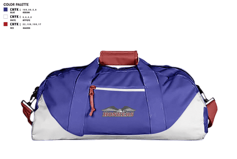 Duffle Bag, Honkers Women's Basketball, Women's Basketball, Teamtime, Team time, sublimation, custom sports apparel, team uniforms, spirit wear, spiritwear, sports uniforms, custom shirts, team store, custom team store, fundraiser sports, apparel fundraiser
