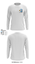 Grand Rapids Christian Eagles 66554595 Long Sleeve Performance Shirt - 3