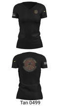 378 Expeditionary Communications Squadron 36516521 Women's Short Sleeve V-neck Shirt - 23