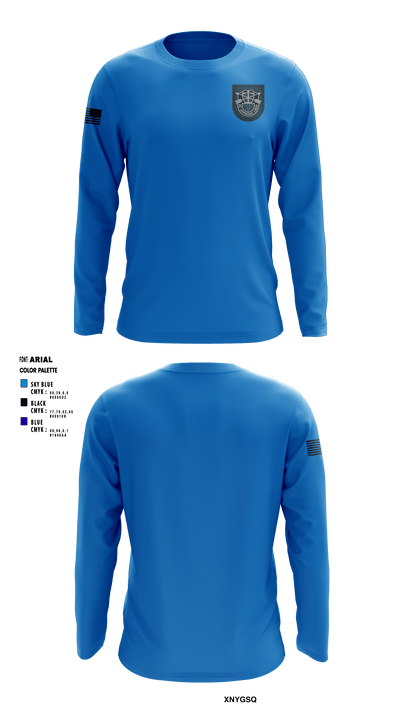 19th SFG(A) 88771055 Long Sleeve Performance Shirt - 1