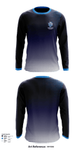 Union Pines High School Swimming 75924085 Long Sleeve Performance Shirt - 1