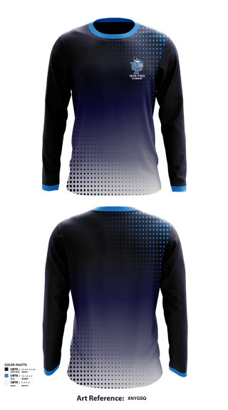 Long Sleeve Performance Shirt, Union Pines High School Swimming, Swimming, Teamtime, Team time, sublimation, custom sports apparel, team uniforms, spirit wear, spiritwear, sports uniforms, custom shirts, team store, custom team store, fundraiser sports, apparel fundraiser