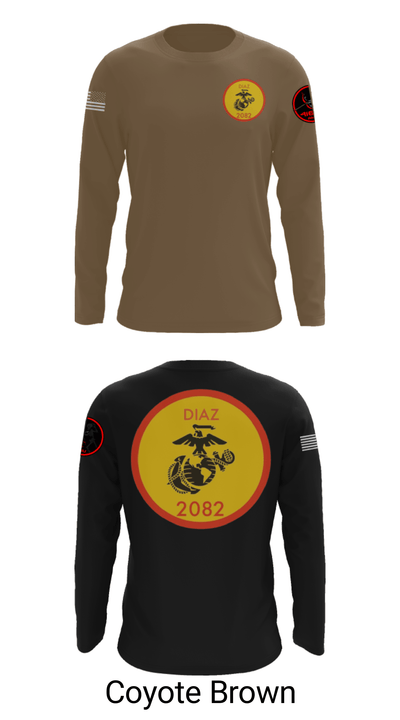 Fox Company 6582788 Long Sleeve Performance Shirt - 14