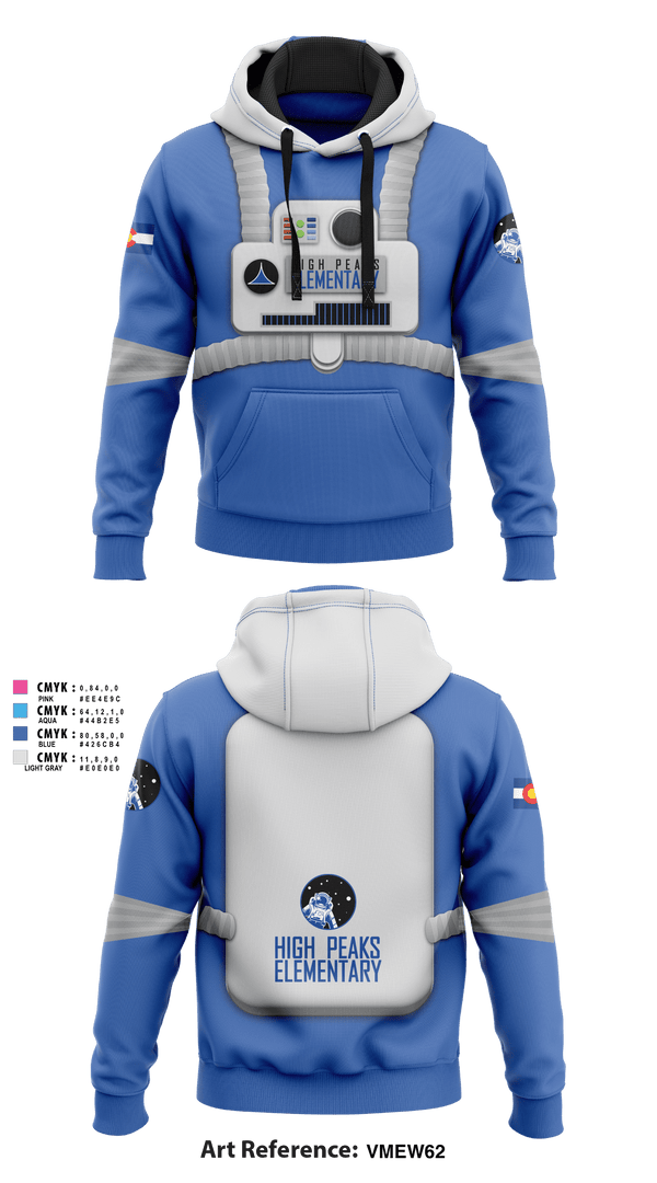 Hoodie, High Peaks Elementary School, Women's Volleyball, Teamtime, Team time, sublimation, custom sports apparel, team uniforms, spirit wear, spiritwear, sports uniforms, custom shirts, team store, custom team store, fundraiser sports, apparel fundraiser