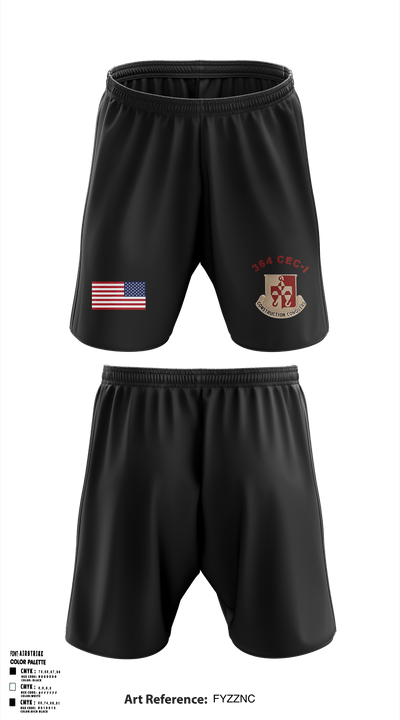 3rd plt kingsmen 28841711 Athletic Shorts With Pockets - 2