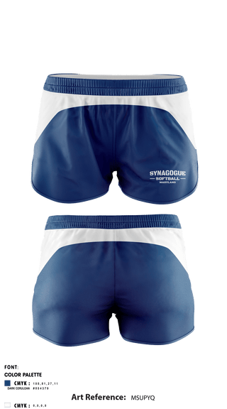 Women's Shorts, Synagogue Softball Maryland, Softball, Teamtime, Team time, sublimation, custom sports apparel, team uniforms, spirit wear, spiritwear, sports uniforms, custom shirts, team store, custom team store, fundraiser sports, apparel fundraiser