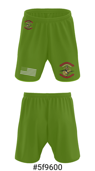 2nd Supply Battalion 27685177 Athletic Shorts With Pockets - 25