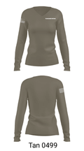 Communications 90043966 Women's Long Sleeve V-neck Shirt - 41