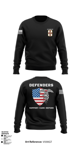 Crew Neck Sweatshirt, 273 Med Det, Army, Teamtime, Team time, sublimation, custom sports apparel, team uniforms, spirit wear, spiritwear, sports uniforms, custom shirts, team store, custom team store, fundraiser sports, apparel fundraiser